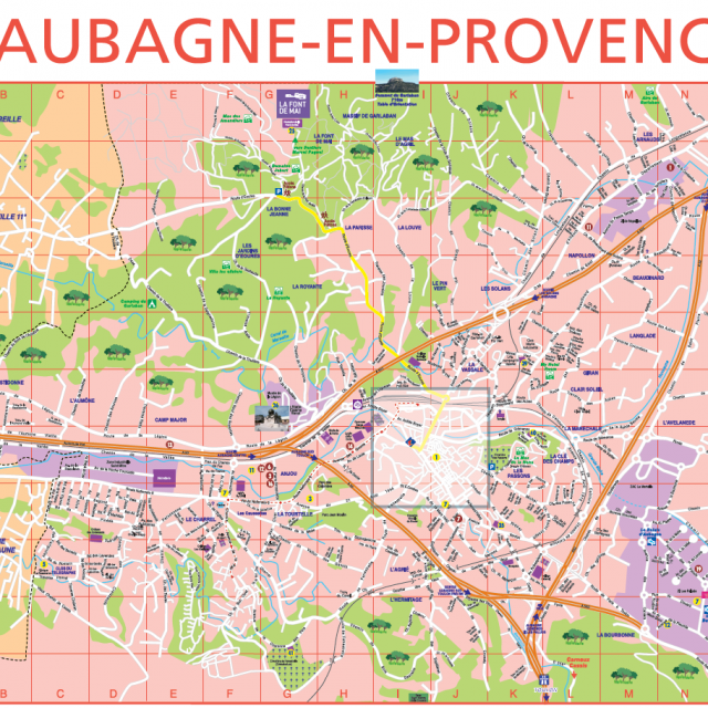 Plan Ville Aubagne