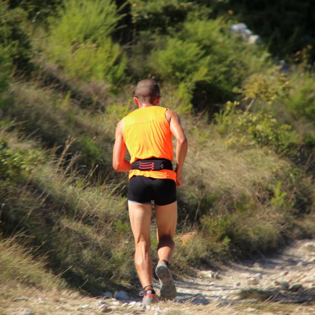 Trail Course A Pied Coureur Collines Garrigue Aubagne Oti Aubagne