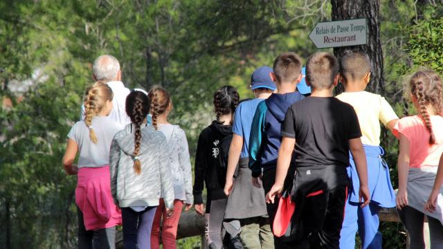 Visite Groupe Scolaires Sentier La Treille Oti Aubagne