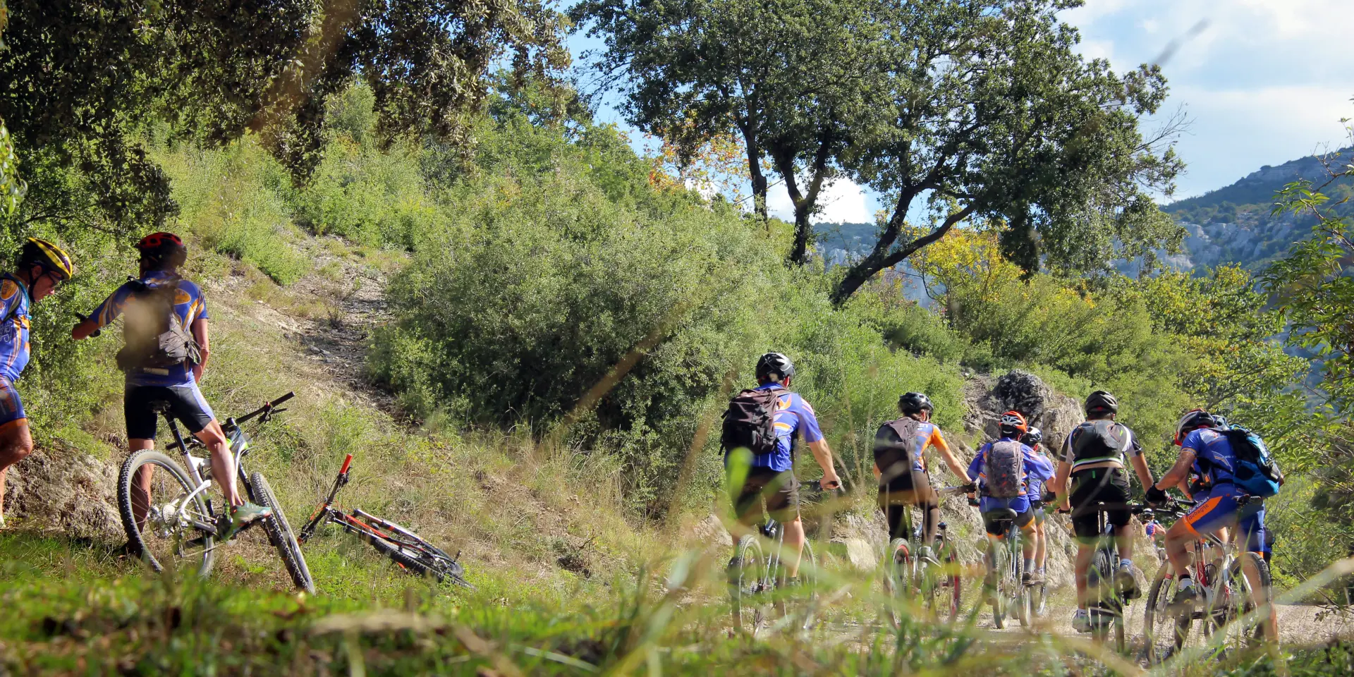Vtt Pause Nature Colline Garlaban Oti Aubagne
