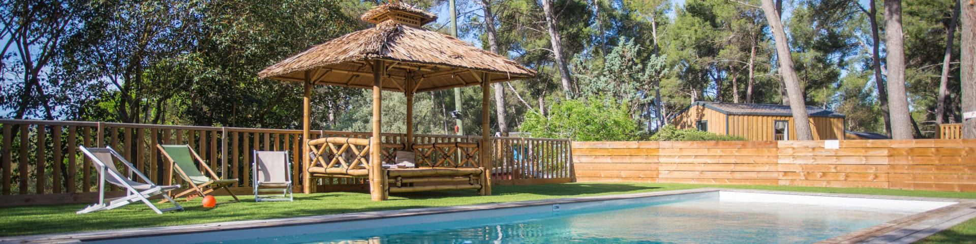 Piscine du Camping du Garlaban à Aubagne