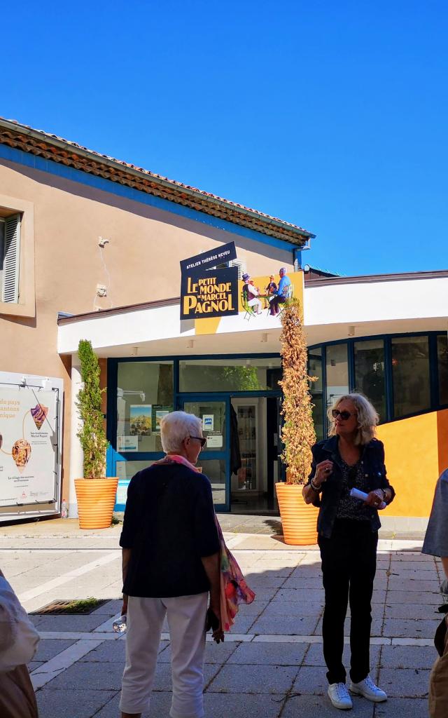 Entrée du Petit monde de Marcel Pagnol - OTI Aubagne