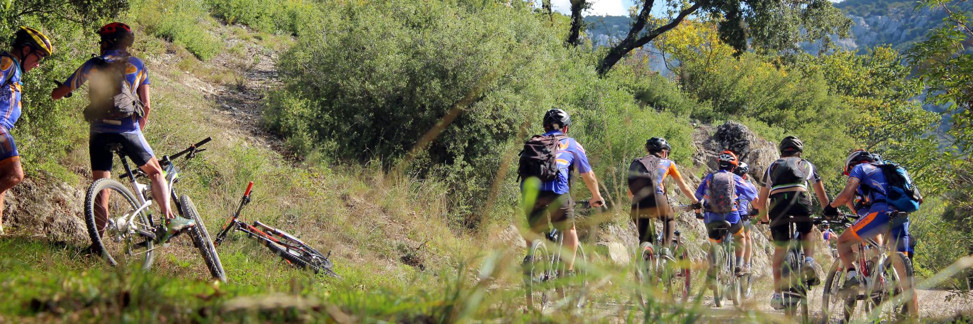 Vtt Pause Nature Colline Garlaban Oti Aubagne