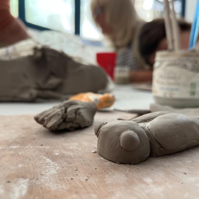 Cigale de l'Atelier souvenir d'Argile