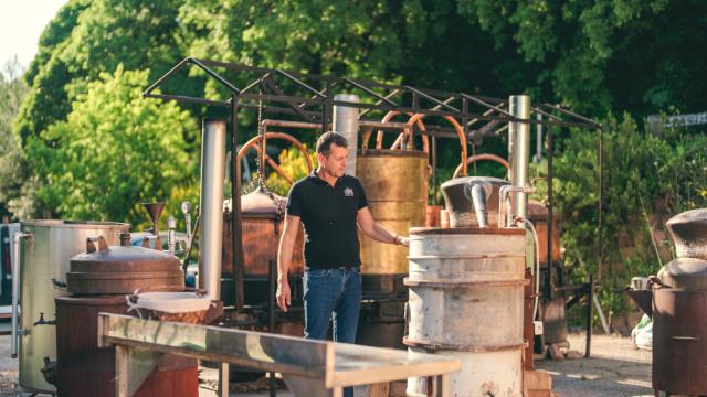 Guillaume Ferroni, alambic de la maison Ferroni