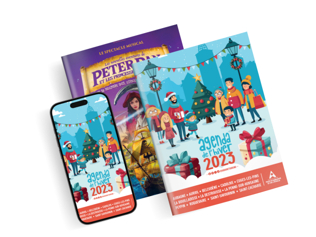 Mockup agenda de l'hiver 2023