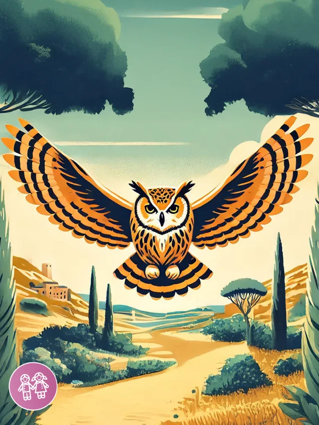 Chouette Baby Raptor Maternelle