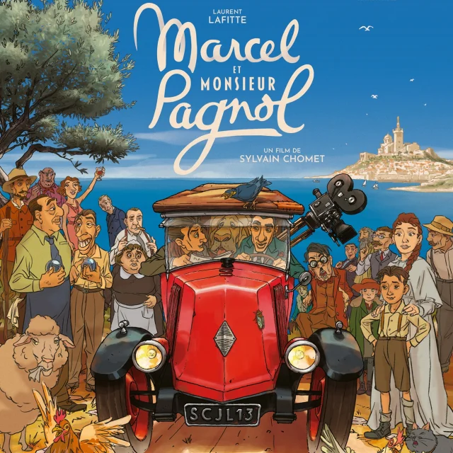 Affiche du film Marcel et monsieur pagnol