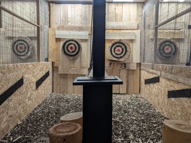 Piste De Lancer avec cible