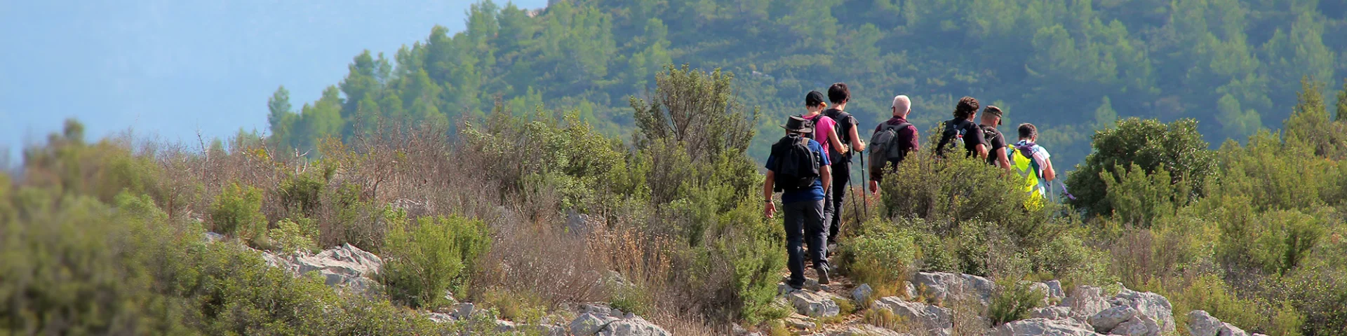 Randonnée dans le garlaban