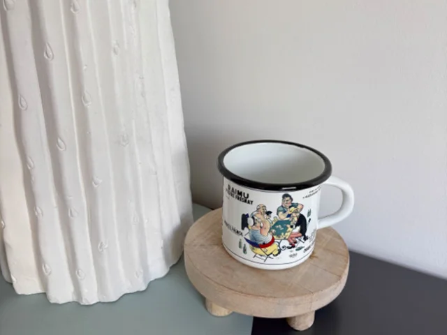 Mug Fer Emaille Dubout