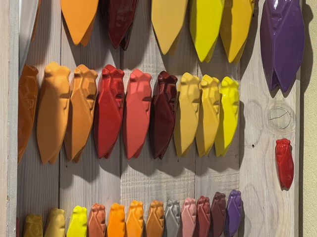 Cigales en céramique