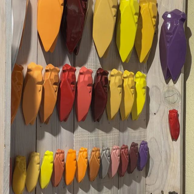 Cigales en céramique