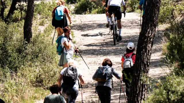 Marche Nordique Printemps Ete Pays Daubagne @agence Mip X Corentin Cardon 8