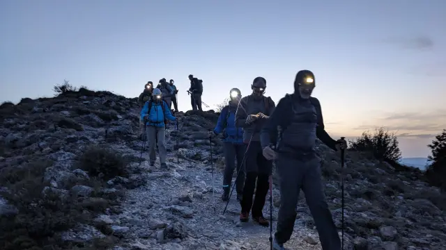Randonnée A La Tombée De La Nuit