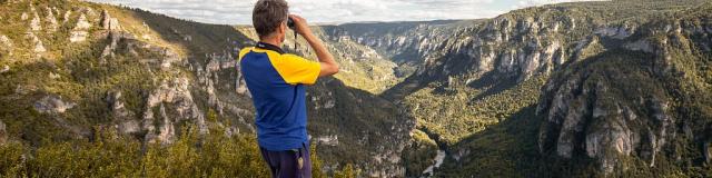 Point Sublime, panoramic view of the Gorges du Tarn