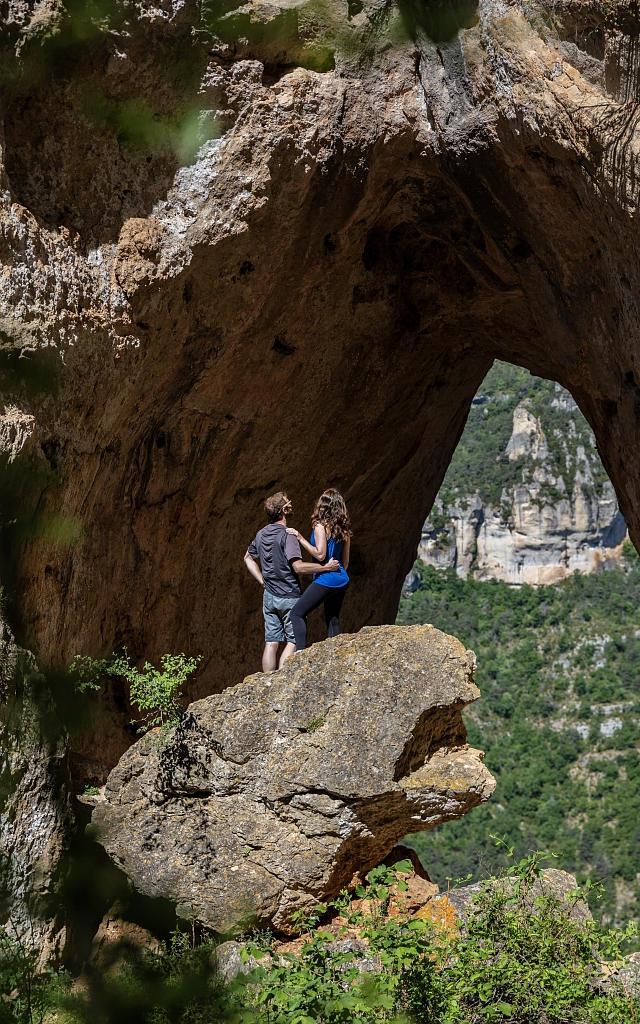 Randonnée au Pas de l'Arc dans les Gorges du Tarn
