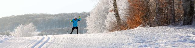 Ski de fond Bonnecombe Aubrac.