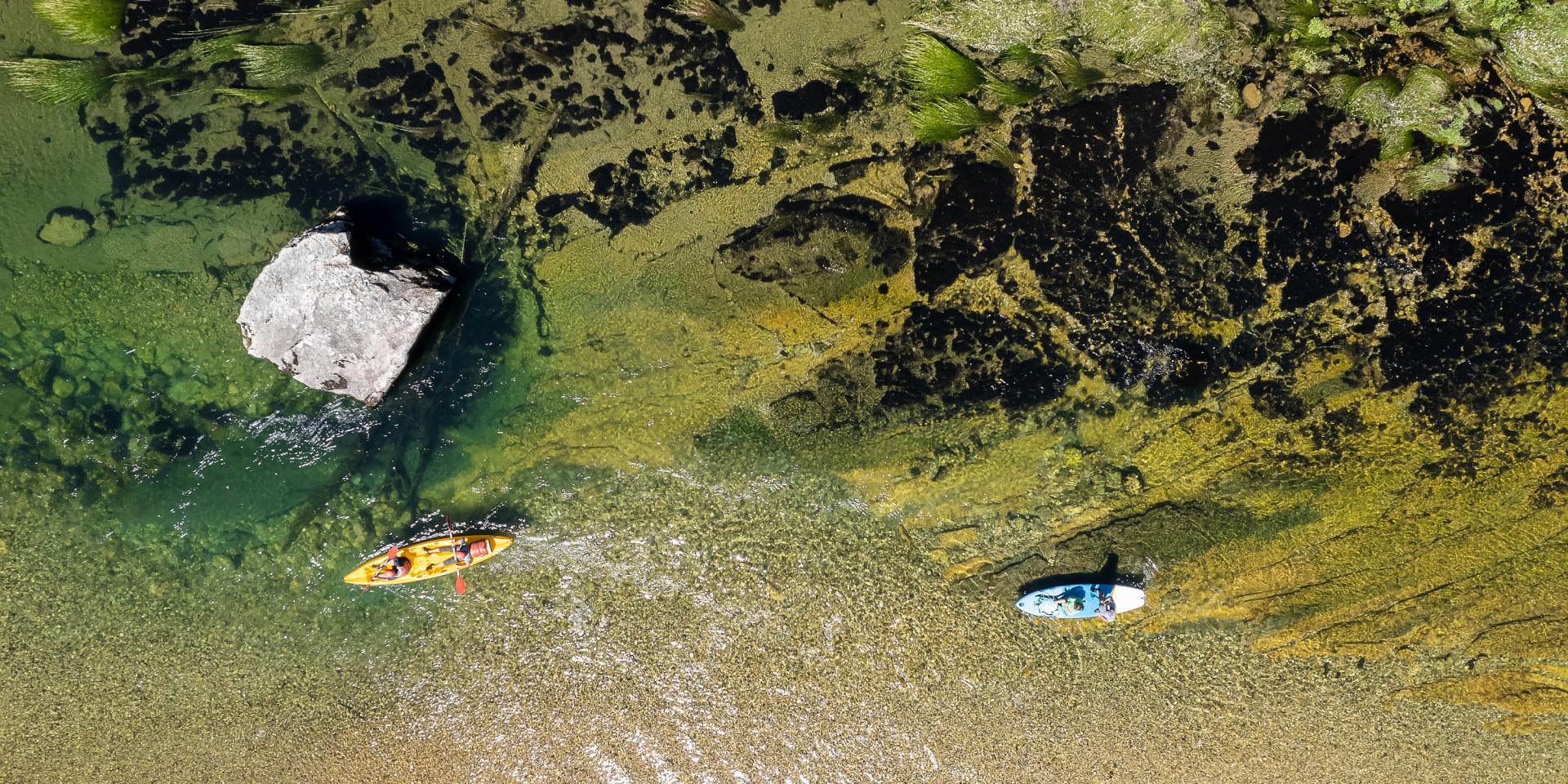 Canoë et paddle dans les Gorges du Tarn