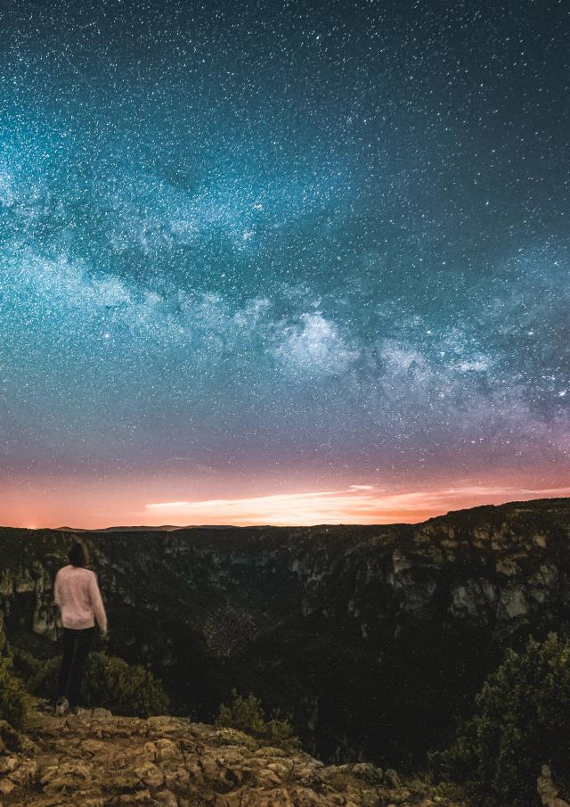 point sublime de nuit étoiles