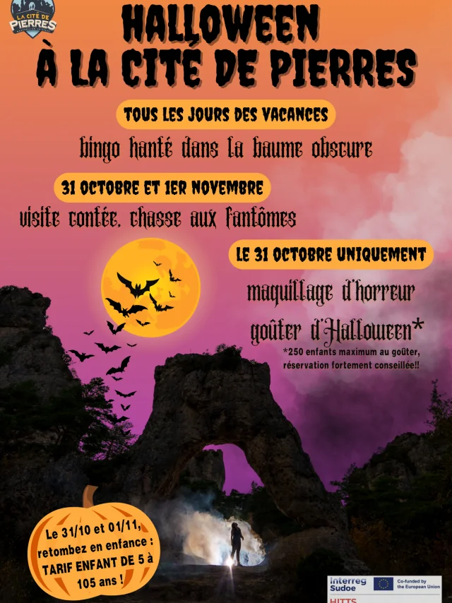 Halloween cité de pierres montpellier le vieux
