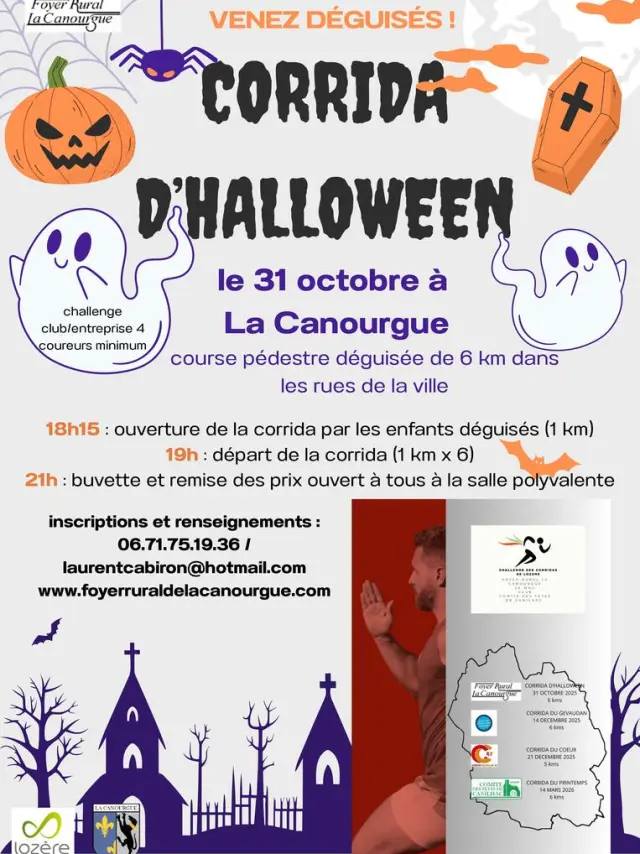 Corrida Halloween La Canourgue