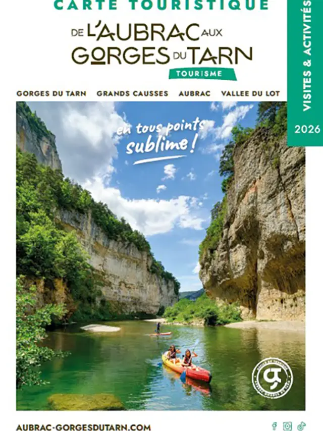 Couverture Carte Touristique 2026