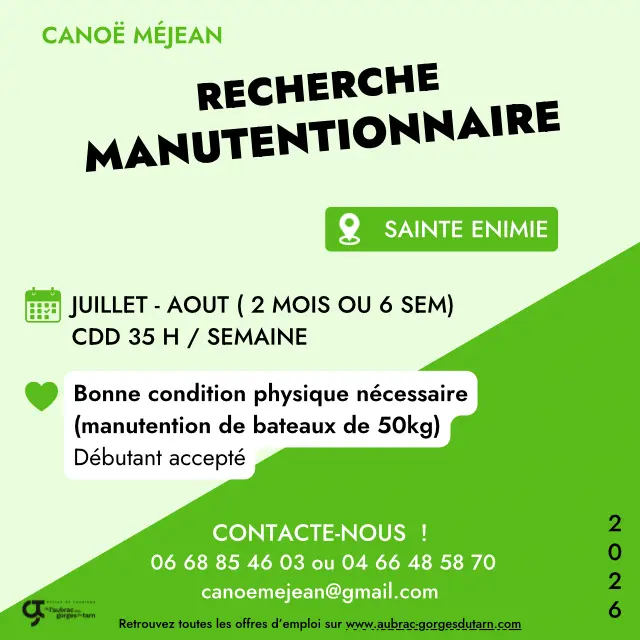 Offres D’emplois 2026 Canoe Mejean