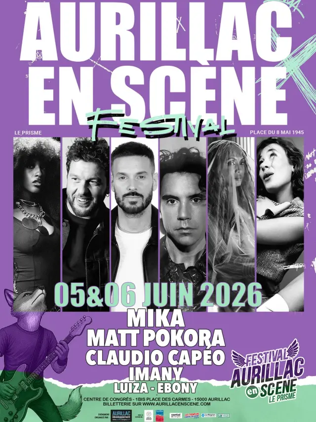 Affiche Aurillac En Scene 2026