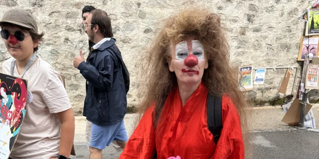 Spectacle du Festival international de théâtre de rue d’Aurillac 2025