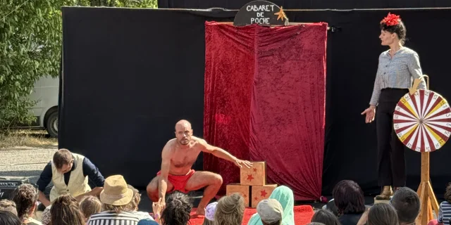 Spectacle du Festival international de théâtre de rue d’Aurillac 2025