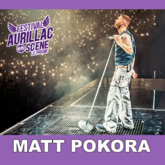 Matt Pokora Aurillacenscene
