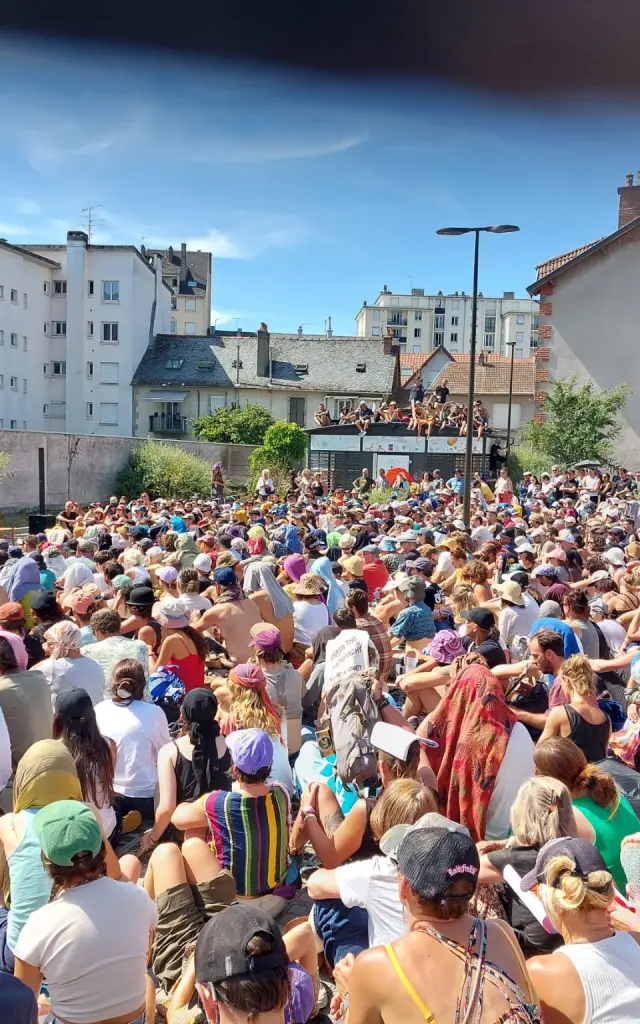 Spectacle du Festival international de théâtre de rue d’Aurillac