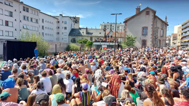Spectacle du Festival international de théâtre de rue d’Aurillac