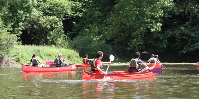 Kanufahren Auf Dem Arroux