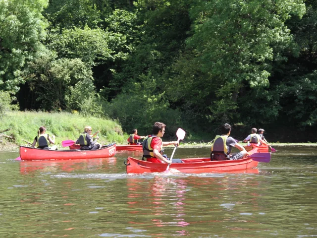 Kanufahren Auf Dem Arroux