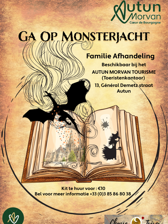 Ga op monstersjacht, staand, zonder qr code