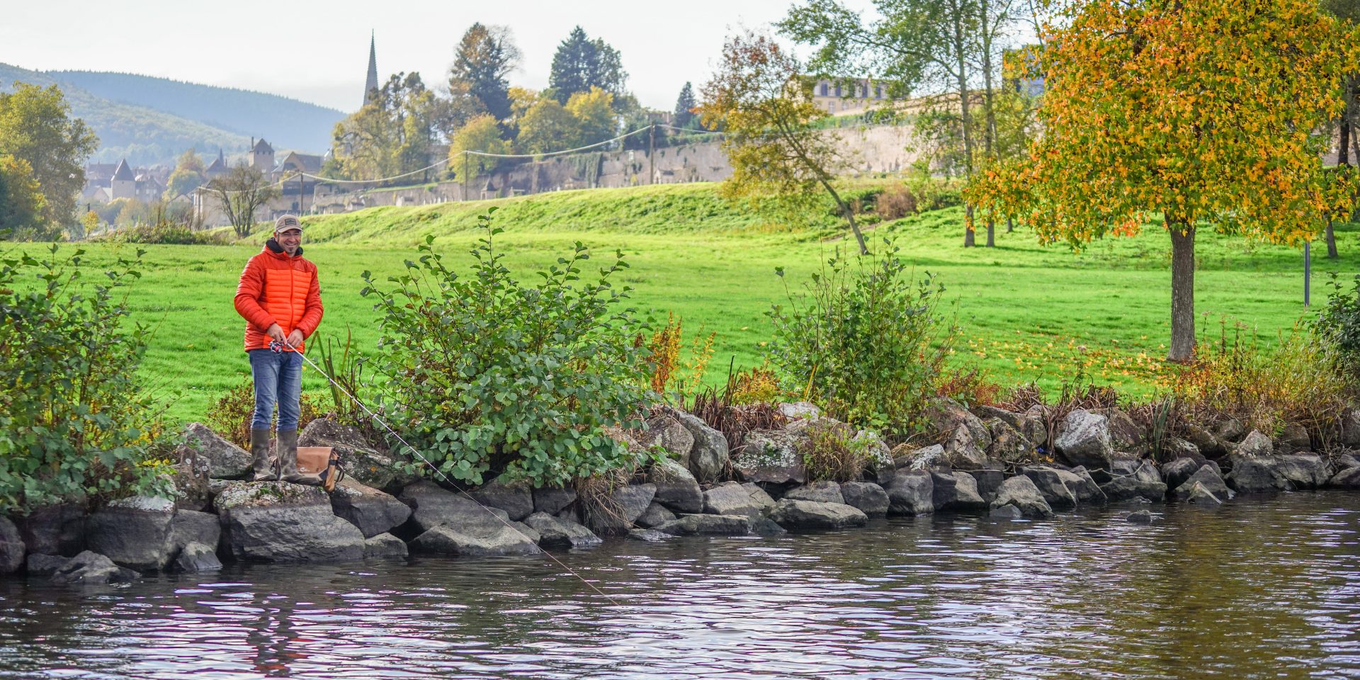 Pêcher à Autun