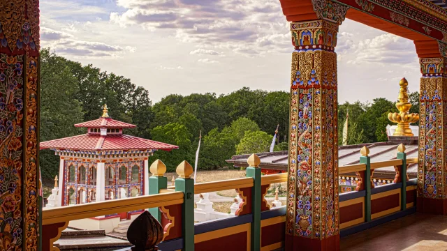 The Buddhist temple of La Boulaye