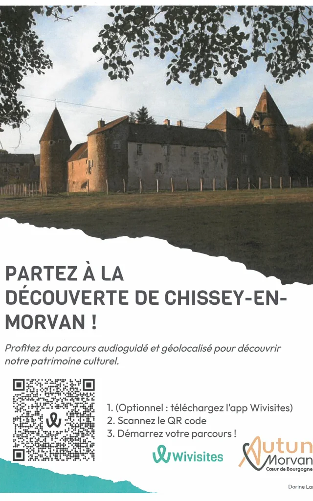 Affiche parcours Wivisites Chissey en Morvan