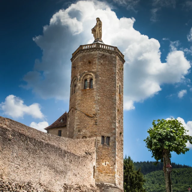 Kulturerbe Tour Des Ursulines Autunchristelle Debarnot. Stell Fotografie