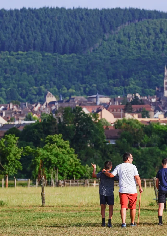 Randonnée, balade en famille sur les Sentiers d'Autun