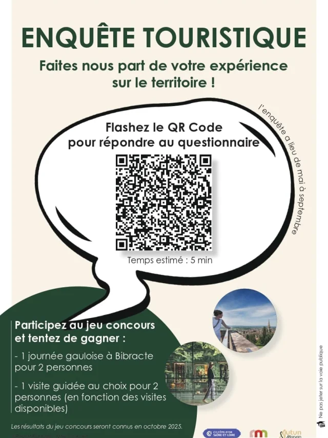 Enquête touristique - jeu concours
