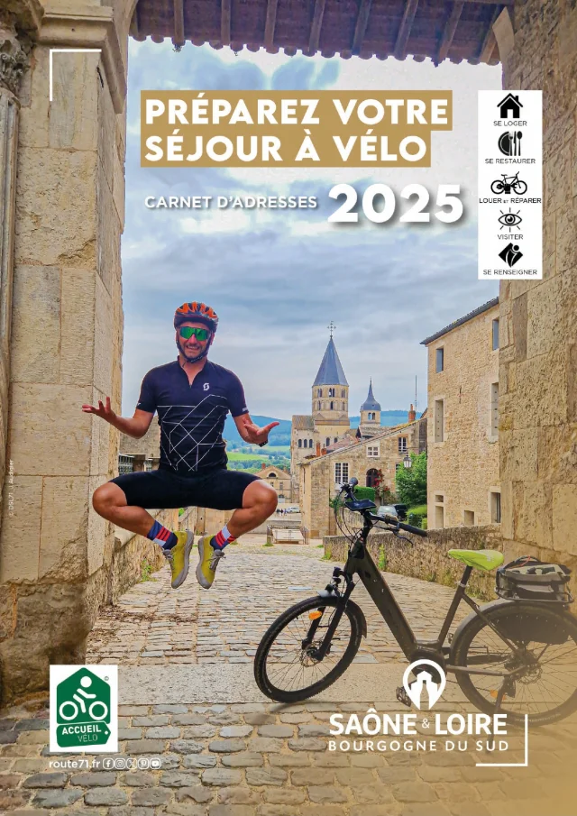 Préparer son séjour à vélo en Saône-et-Loire 2025