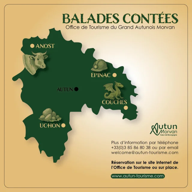 Les balades contées de l'office de tourisme du grand autunois morvan