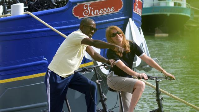Cycliste canal