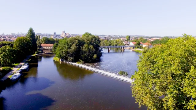 Auxerre Vu Du Ciel @ot Auxerre