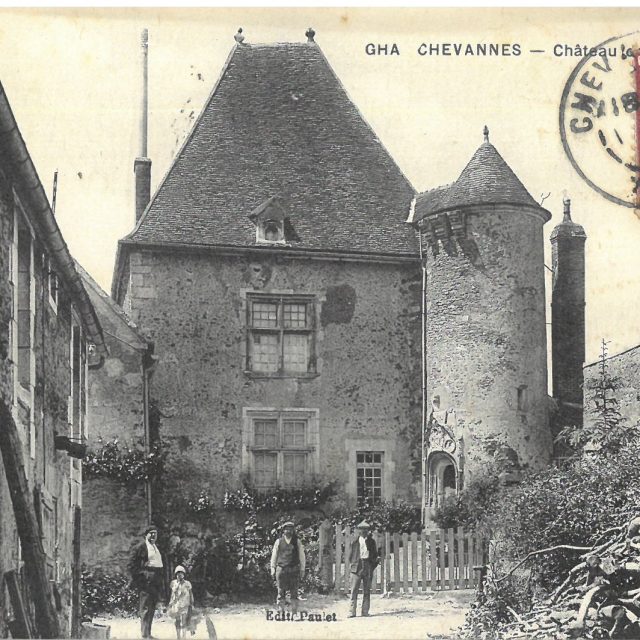 Carte Postale Du Chateau De La Motte Collection Particuliere