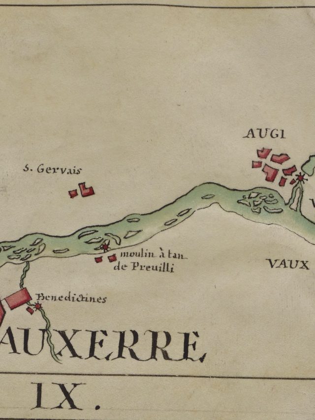 Releve De Lyonne Dapres La Cartographie De Labbe Lagrive 1732 1737 Gallica
