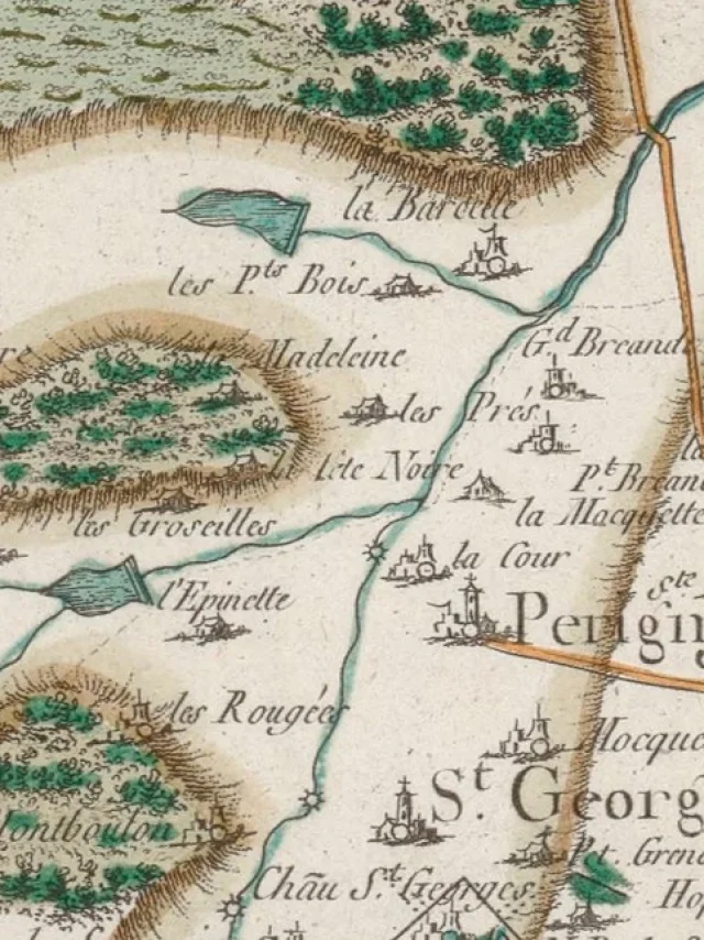 Capture Charbuy Carte Cassini 1750 Gallica